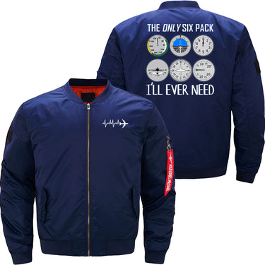 Only Six Pack I'll Need Funny Pilot Quote JACKET THE AV8R